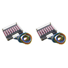 2X Balanceador de Grupo Inteiro 8S 5A LíTio Ativo Lipo Lifepo4 Bateria Equalizador Capacitor de TransferêNcia de Energia Placa BMS com Shell