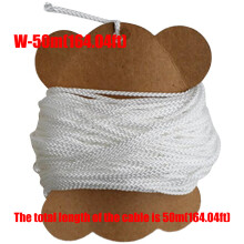 Scubas Diving Handle Line Diving Finger Spool Reel-White 50M
