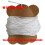 Scubas Diving Handle Line Diving Finger Spool Reel-White 50M 1