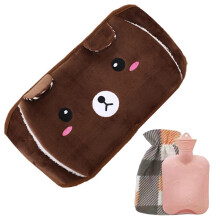 3 STÜCKE WäRmbeutel GüRtel HandwäRmer Niedlichen Tier Handtaschen WäRmbeutel WäRmflaschen für MäDchen Heizung Geschenk D
