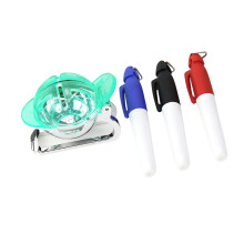 Golf Ball Line Marker With 3 Pens Waterproof Lines Marker-Green