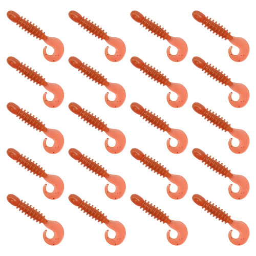 Flexible Fishing Baits Double Color Floating-Watermelon Red