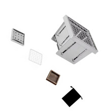 Stainless Steel Outdoor Barbecue Grills Folding Design for