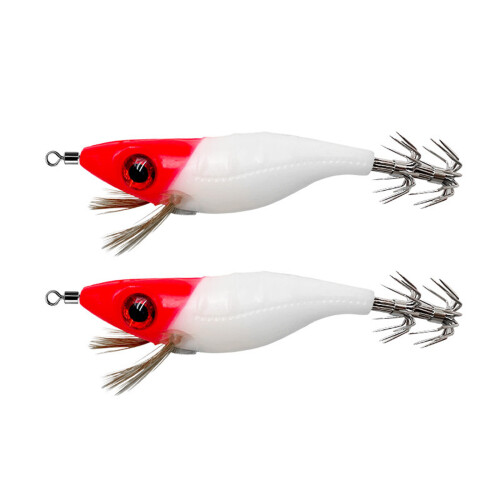 3D Artificial Fishing Squid Jig Lures with Shrimp-Type 006