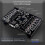 2X FX1N-14MT PLC Industrial Control Board PLC Module Analog Input / Output with Guide Rail Delay Relay Module 3