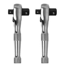 2X Chiave un Bussola un Cricchetto da 72 Denti 3/8 Pollici 1/2 Pollici Chiave Dinamometrica un Doppia Estremità Chiave per Asta per Cacciavite