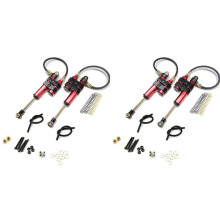 4x für TRX4 TRX6 SCX10 Simulation Kletterauto 100Mm Unterdruck StoßDäMpfer MetallstoßDäMpfer