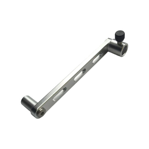 Adjustable Metal Fishing Tray Support Extended Rod-silver