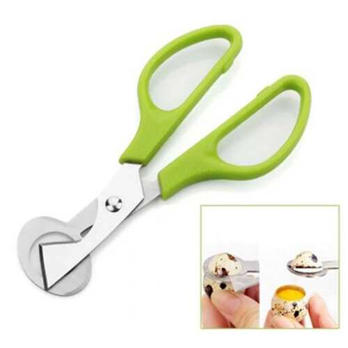 12PCS Quail  Fresh Egg Shell Birds Eggs Kitchen Tool Scissors Cracker Opener Cigar Cutter Cutting Device Kitchen 2