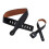 Ukulele Shoulder Strap Soft PU Leather Multiple Size-Black 1
