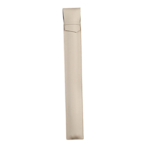 Waterproof Drum Stick Bag Protector PU Leather Portable-Beige
