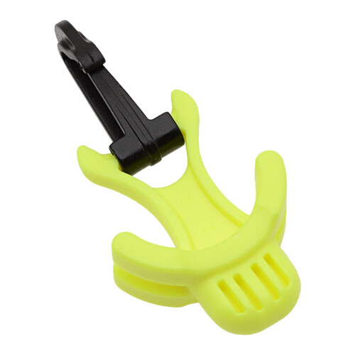 Securely Scubas Diving Regulator Holder Hook-fluorescent yellow