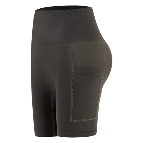 Hardloopshorts voor dames met sneldrogende-koolstofgrijs XL