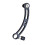 Light Weight Fishing Baits Box Extension Arm-Black pattern 1 1