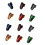 12Pcs Plectrums Picks Medium, Flat Thumbpick Guitar Finger-C 1