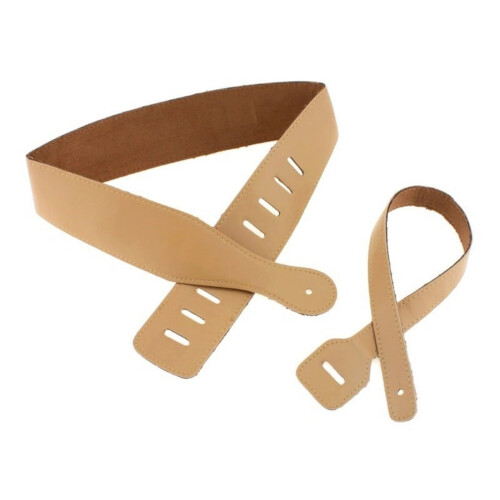 Versatile Musical Instrument Strap PU Leather-light brown