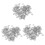 M2 Stainless Steel Flat Washers Spacers Fastener DIN125 600 PCS 1