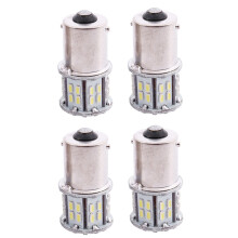 4X 1156 BA15S 382 P21W White 50 SMD LED Car Tail Turn Signal Reverse Light Bulbs