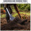 Manure Fork Replacement , Pitchfork , Horse Manure Rake, for Picking  Manure, Stable Waste Removal,Grey,2pcs 6