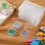 48 Pcs Small Bead Organizer Bead Case Storage Organizer Diamond Art Containers Accessory Storage with 2 Pcs Hinged Lid 2