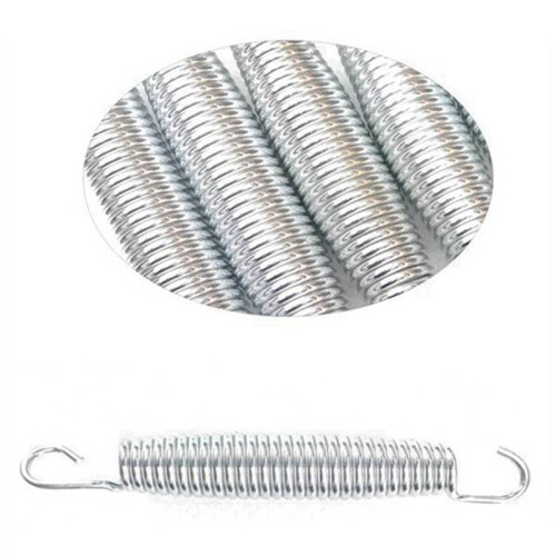24Pack 6.5Inch Trampoline Spring Steel Replacement Kit for Extra Bounce Trampoline Accessories Silver 2