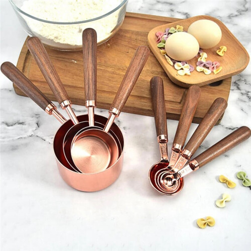 4Pcs Measuring Tools Baking Accessories Stainless Steel Kitchen Gadgets-Spoon 2
