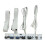 2X USB 3.0 Front Panel Hub IO Panel 2-Port USB3.0+2-Port USB2.0+1-Port TYPE-C 20G+LED  for PC Case Desktop White 2