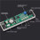 2X Voice-Activated Music Pointer LED Display with Adjustable Sensitivity Voice Controlled Music Spectrum 4