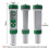 2X Versatile Digital PH Meter 6-in-1 for Water Quality Testing Measures PH, EC, TDS, SALT, S.G, and TEMP 10