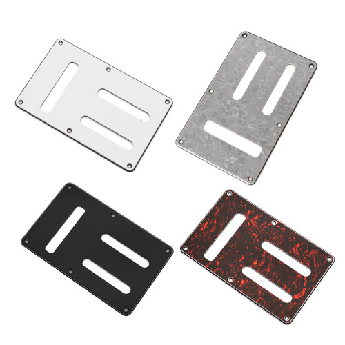 Quick Install Guitar Rear Panel Premium For Electronics-Black 1