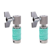 2X Hi-Hat Clutch, Jazz Hi‑Hat Clutch Drum Hi-Hat Poste de Soporte para Hi Hat Cymbal Drum Accesorios