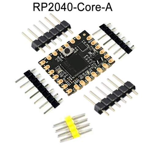 2X for Raspberry Pi  Stamp Hole Development Board RP2040-Core-A RP2040 Multifunction Dual Core Processor,C 1