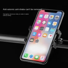 CYCLING BOX Bicycle Scooter Aluminum Alloy Mobile Phone Holder Mountain Bike Cell Phone Stand Cycling Accessories C