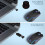 2X Wireless Gaming Mouse Mover Mouse Jiggler with /Off Button Keep Computer Awake Quiet Click Rechargeable Mouse 6