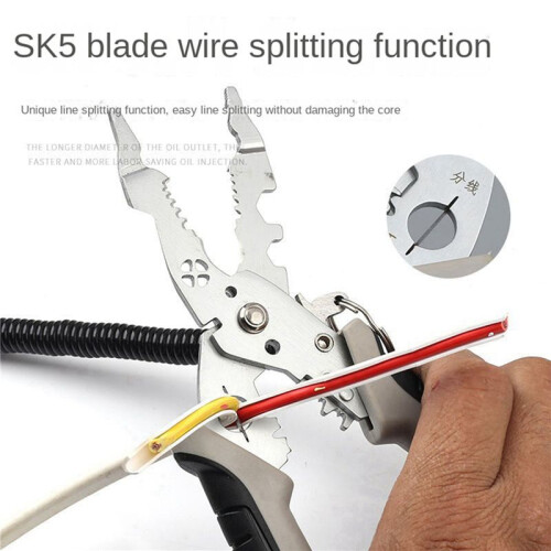 2X Multipurpose Wire Stripper,Heavy Duty Electrical Wire Stripping Tool, Wire Strippers and Crimping Tool 1