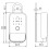 2X Waterproof Cover Safe Tuya Code Fingerprint  Wifi  Key Box App Remote Combination Door Lock Box 8