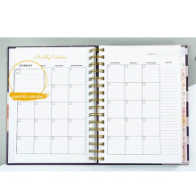 A5 Daily Weekly Planner Agenda Notebook Weekly Goals Habit Schedules Stationery Office School Supplies A