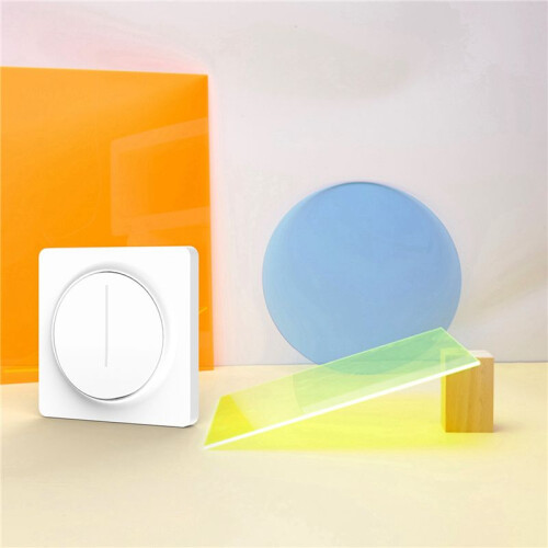 2X Tuya  Wifi Dimmer Light , Touch Dimming Panel Wall  100-240V, Funciona para Alexa  Home 2