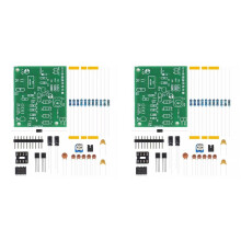 2X Kits de Bricolaje de Módulo Generador de Forma de Onda Multicanal NE555 de Onda Cuadrada Triangular Sinusoidal