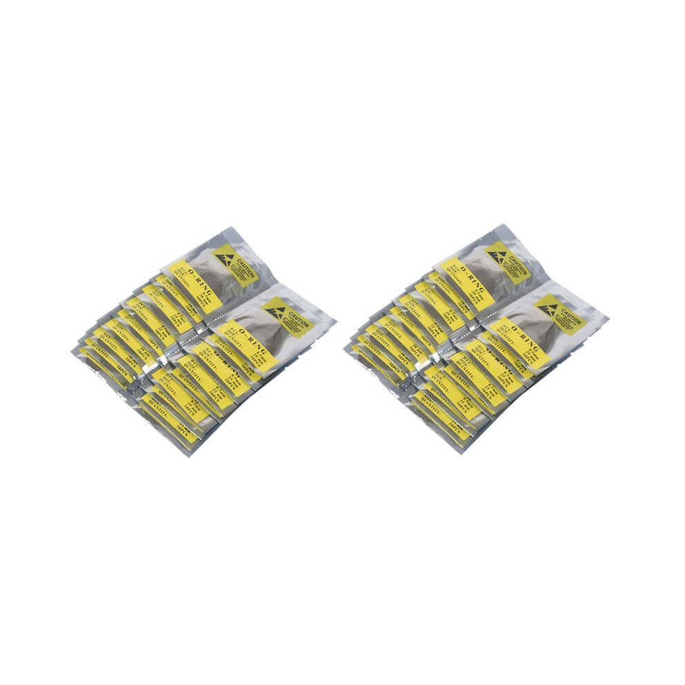 1900Pcs 0.5Mm O-Ring Watch Back Gasket Rubber Seal Repair Tool Kit Size 12Mm-30Mm Black 4713597059288
