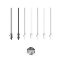 5 Pointes + 2 Pointes Métalliques de Rechange pour le Stylet S Pen des Tablettes pour Tab S11/S11 Ultra (7 Pointes + Clip)