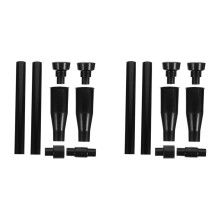 2X Fountain Pump Nozzle Set Water Spray Heads Pond Submersible Pump Pool Multifunctional Nozzle S