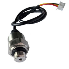 Transmisor de Sensor de Presión para Agua, Aceite, Combustible, Gas y Aire G1/4 0,5-4,5 V Sensor de Acero Inoxidable 0-1 MPa Transductor