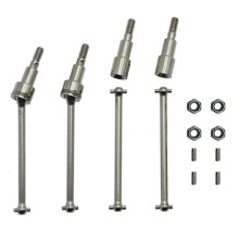 Eje de TransmisióN CVD Delantero y Trasero de Metal para SCY 16101 16102 16103 16201 Pro 1/16 Brushless RC Car Upgrade Parts