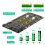 10X Nouvelle Version Adaptateur Double SSD M.2 NVME Vers Double SFF-8643 3