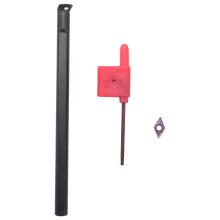 Drehwerkzeug Halter S08K-SDUCR07 Innen Bohrstange + 95 Grad DCMT0702 Wende Schneidplatten Rechts CNC Drehwerkzeug