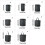 Portable Camping Cookware Storage Bag Breathable-Black 10x15cm 4