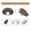 12X for Kenlin Rite-Trak II Replacement-Drawer Rail Kit Part 168 for with Metal Back and Drawer Stops with Rollers 6