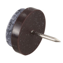 400 StüCke MöBel FüßE Filz Bodenschutz Pad Nagel Stud 20Mm Dia