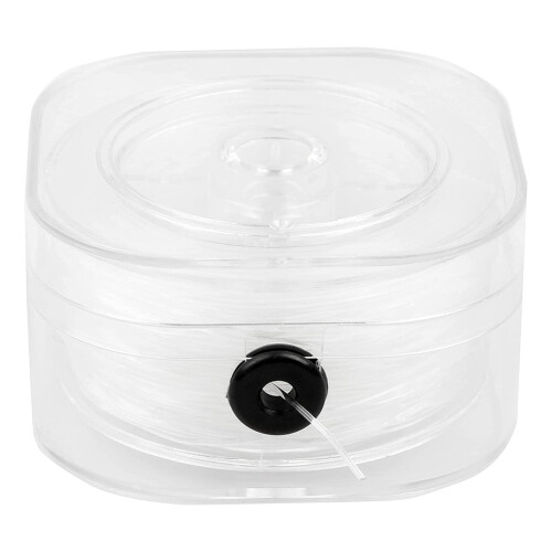 Elastic String for Bracelet Making - Stretchy Bead String - Stretch Cord for Jewelry Making Crystal String (Clear,0.8Mm) 1